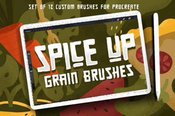 Dans Spice Up Brush: Natural Digital Art Tools