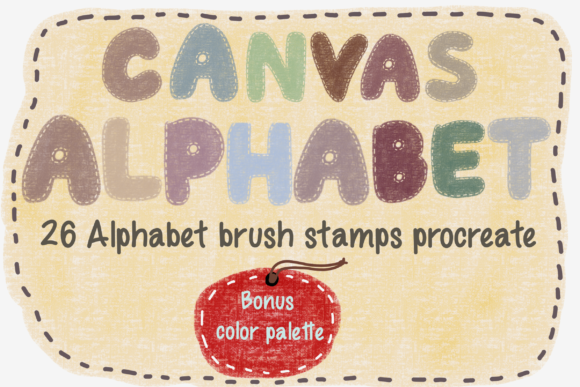 Elevating Digital Lettering with Alphabet Brush Stamps for Procreate