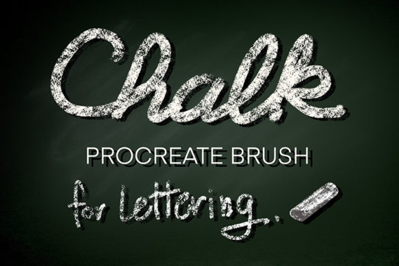 Master Chalk Lettering in Procreate with This Brush Set
