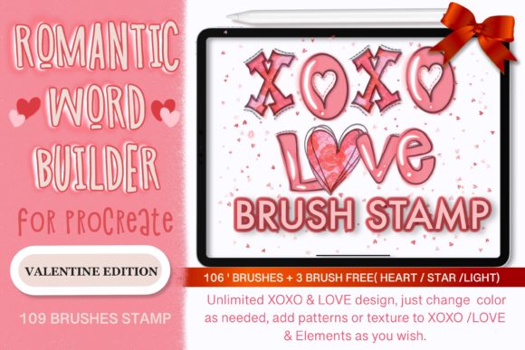 Mastering Romantic Typography: A Practical Guide to the Build XOXO Love Brush Stamp for Procreate