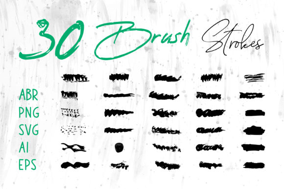 Strategic Visual Identity: Leveraging the Abstract Brush Set for Professional Impact