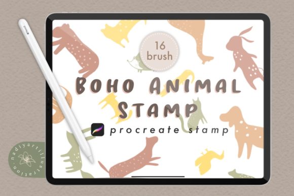 Unlocking Creativity with Animal Procreate Stamps and Hand-Drawn Assets