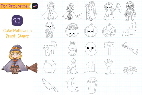 Unlocking Digital Creativity: A Guide to Cute Halloween and Forest Life Procreate Brush Sets